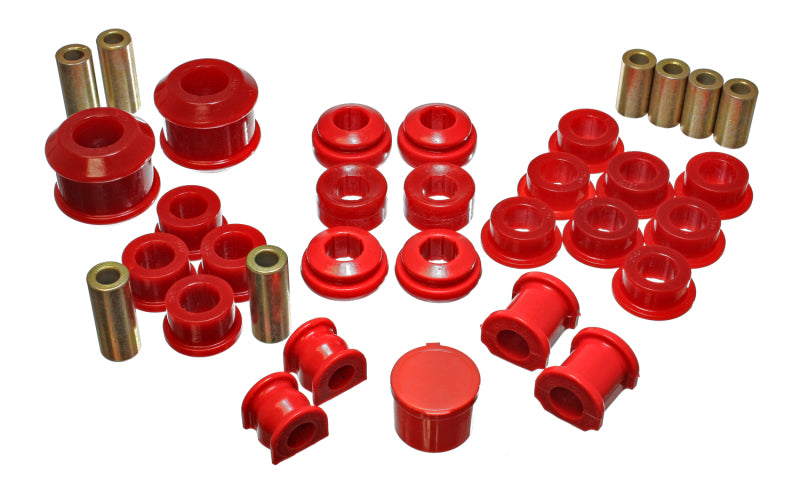 ES Hyper-Flex Sets - Red - Energy Suspension 02-04 Acura RSX (includes Type S) Red Hyper-Flex Master Bushing Set