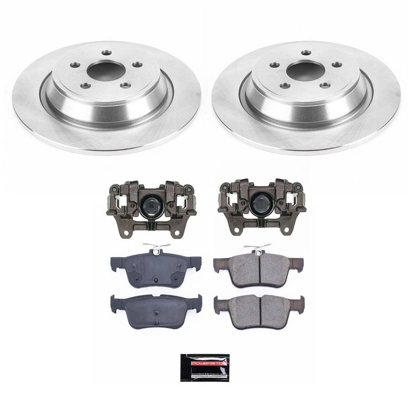 PSB Autospecialty Kit w/Cals - Power Stop 16-18 Lincoln MKX Rear Autospecialty Kit w/Calipers