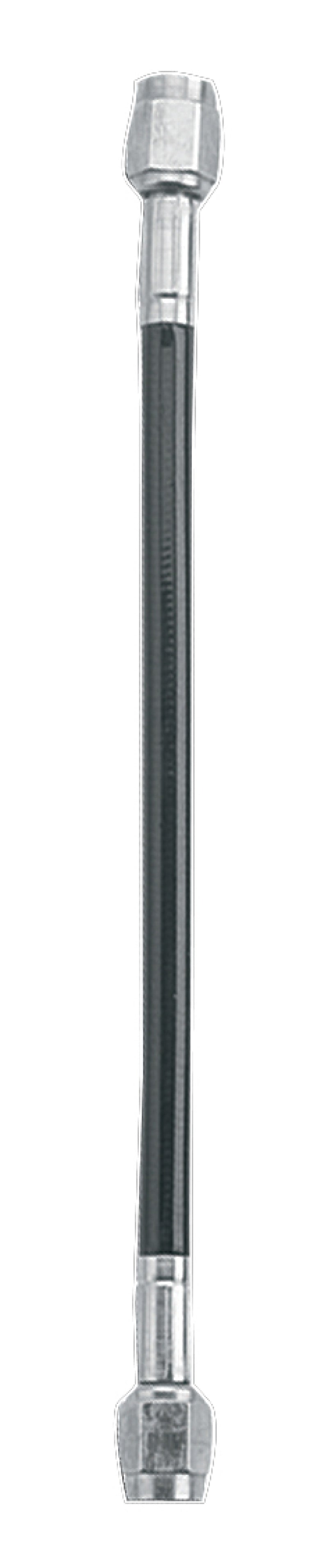 FRA Brake Lines - Fragola -3AN Ext Black Covered Assembly Straight x Straight 14in