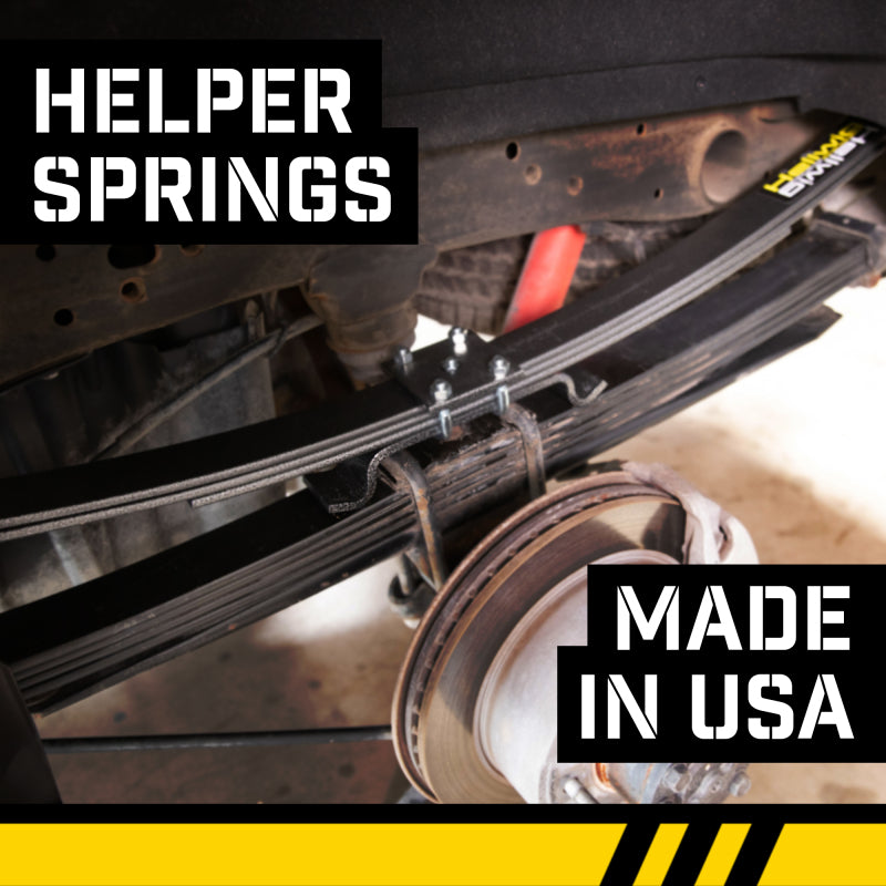 HWG Contact Helper Springs - Hellwig 24-25 Ford F250/F350 Contact Helper Spring Kit - 2 Additional Leaves