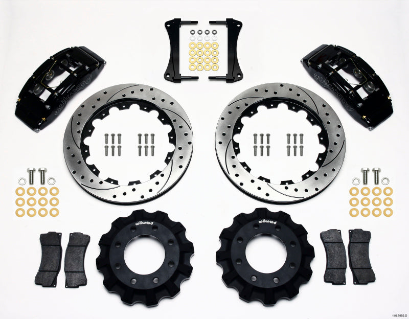 WIL TC6R Brake Kit - Wilwood TC6R Front Kit 16.00in Drilled 1999-2014 GM Truck/SUV 1500