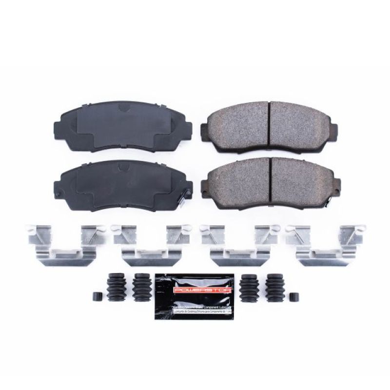 PSB Z23 Evolution Brake Pads - Power Stop 07-12 Acura RDX Front Z23 Evolution Sport Brake Pads w/Hardware
