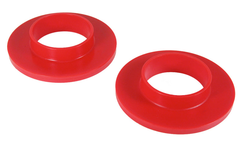 PRO Coil Spring Isolator - Red - Prothane 70-83 AMC Front Upper Coil Spring Isolator - Red