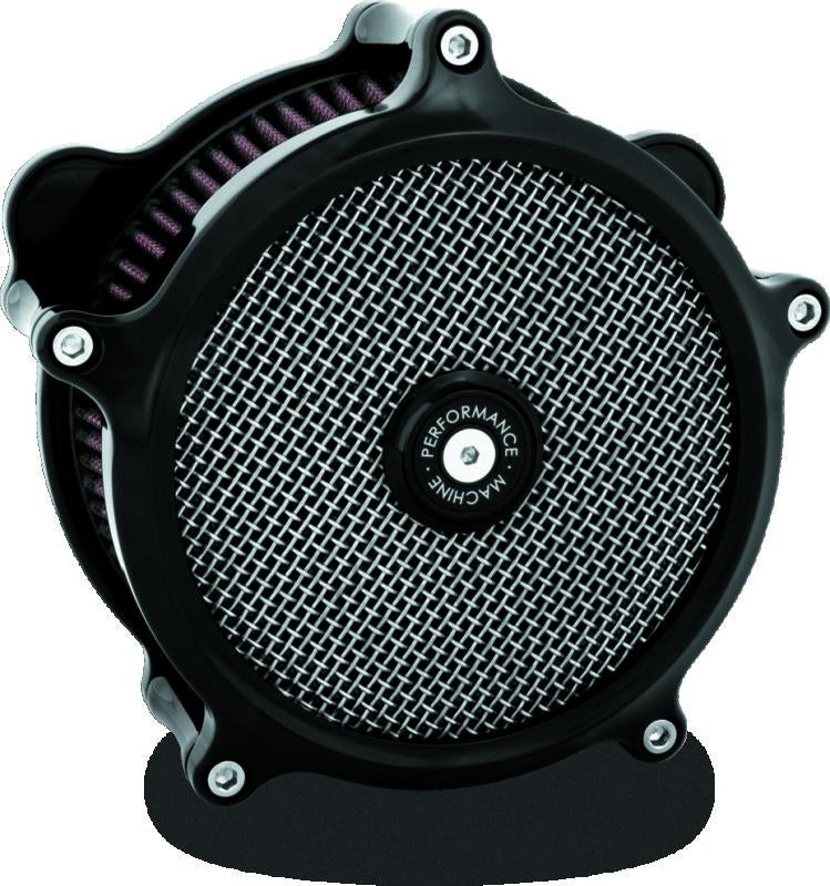 PFM Air Cleaners - Performance Machine Air Cleaner Slim - Black Ano