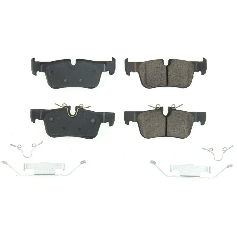 PSB Z17 Evolution Brake Pads - Power Stop 14-18 BMW i3 Rear Z17 Evolution Ceramic Brake Pads w/Hardware