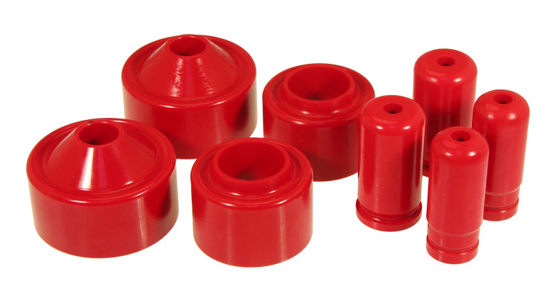PRO Coil Spring Isolator - Red - Prothane 07+ Jeep JK 2in Lift Coil Spring Isolator - Red