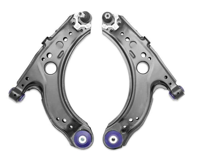SPR Control Arms - Front - SuperPro 99-06 VW Golf (not R32)/99-05 Jetta Front Lower Control Arm Set w/SuperPro Bushings