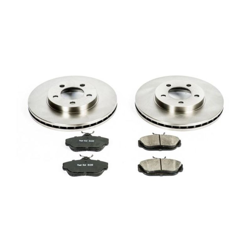 PSB Autospecialty Kit - Power Stop 94-00 Ford Taurus Front Autospecialty Brake Kit