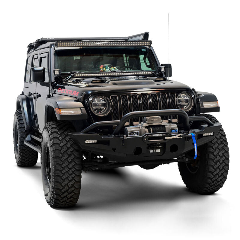 WES XTS Bumpers - Westin 20-25 Jeep Gladiator / 18-25 Wrangler JL XTS Front Bumper - Tex. Blk
