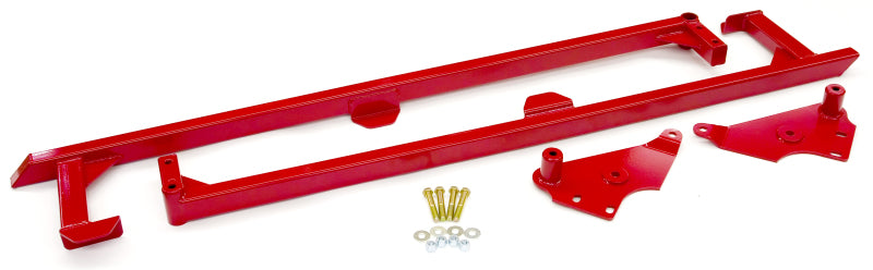 BMR Subframe Connectors - BMR 04-06 GTO Weld-On Boxed Subframe Connectors - Red