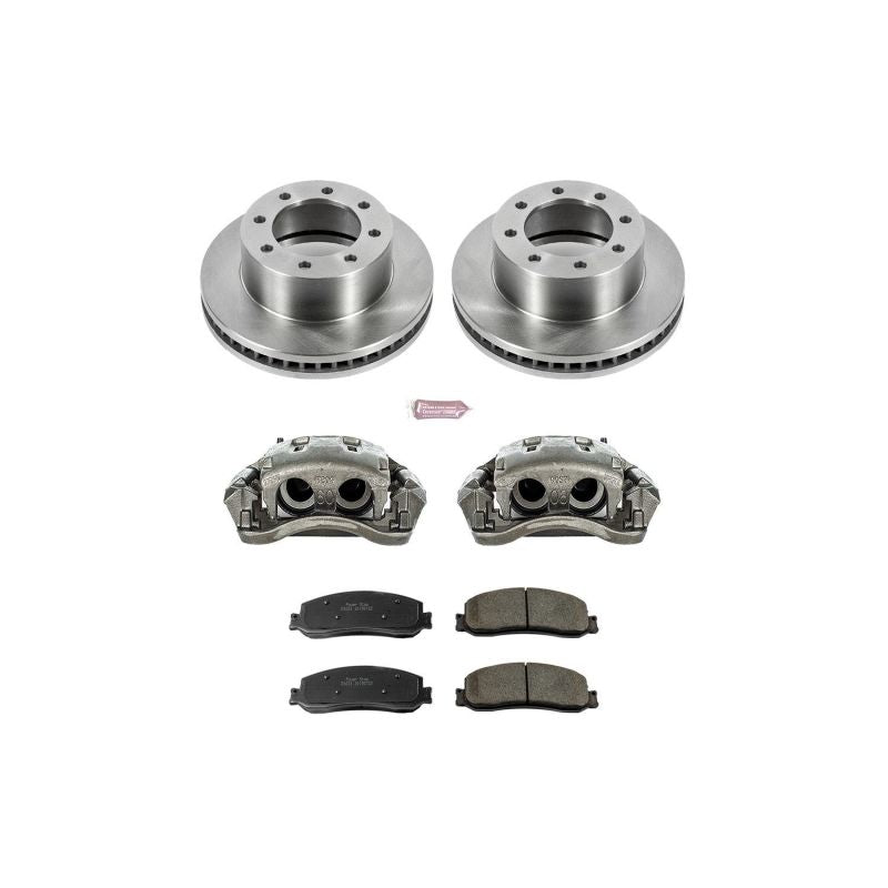 PSB Autospecialty Caliper - Power Stop 2012 Ford F-350 Super Duty Front Autospecialty Kit w/Cals