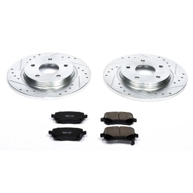 PSB Z23 Evolution Kit - Power Stop 08-12 Chrysler Town & Country Rear Z23 Evolution Sport Brake Kit