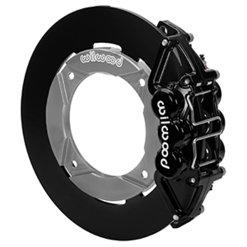 WIL UTV Big Brake Kits - Wilwood 2019 Polaris Turbo UTV6 Rear Kit 11.25in - Black
