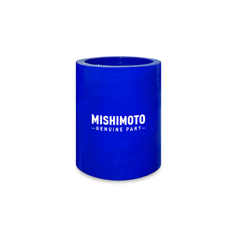 MM Couplers - Straight - Mishimoto 3.5 Inch Straight Coupler - Blue