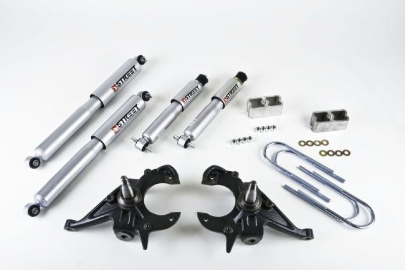 BT Lower Kit w SP Shocks - Belltech LOWERING KIT WITH SP SHOCKS