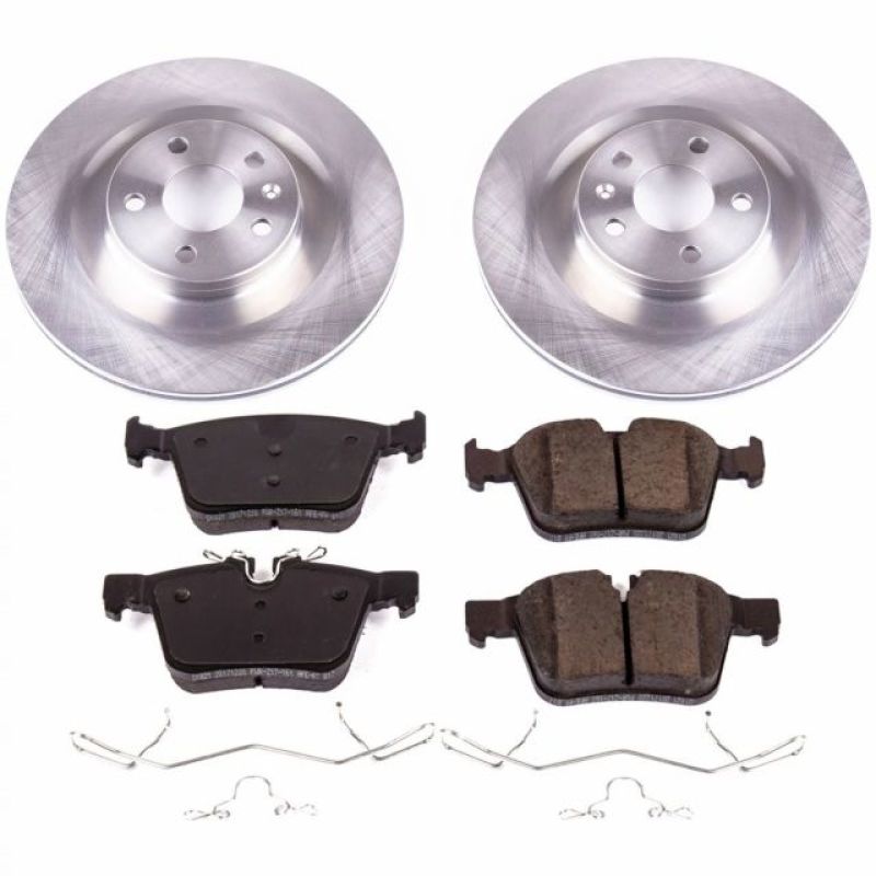 PSB Autospecialty Kit - Power Stop 17-18 Volvo S90 Rear Autospecialty Brake Kit
