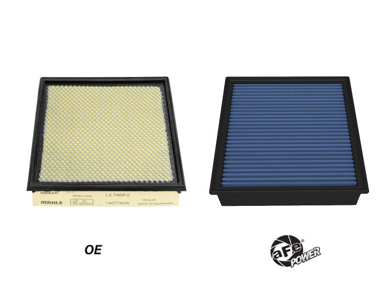 AFE Magnum FLOW OE Replacement Filters - aFe Magnum FLOW OE Replacement Air Filter w/ Pro 5R Media Nissan Patrol/Armada 25-26 V6-3.5L(tt)