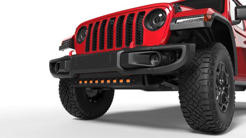 ORL Skid Plates - ORACLE Lighting 18-22 Jeep Wrangler JL Skid Plate w/ Integr LED Emitters - Amber