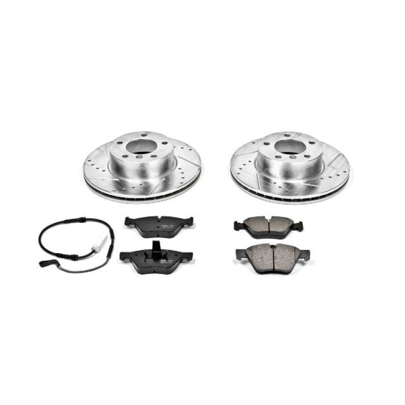 PSB Z23 Evolution Kit - Power Stop 2007 BMW 328i Front Z23 Evolution Sport Brake Kit