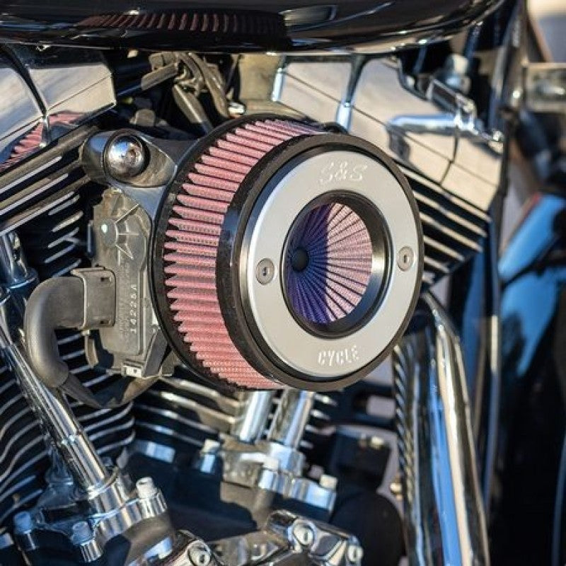 SSC Air Stinger Kits - S&S Cycle 08-16 Touring/16-17 Softail Stealth Air Stinger Kit w/ S&S Ring