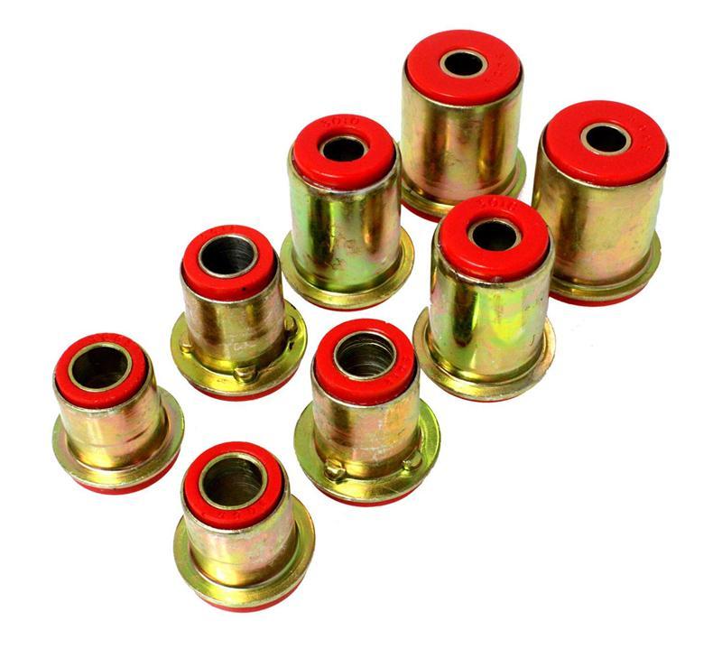 ES Cntrl Arm Bushings - Black - Energy Suspension 95-99 Mitsubishi Eclipse FWD/AWD Black Front Control Arm Bushing Set