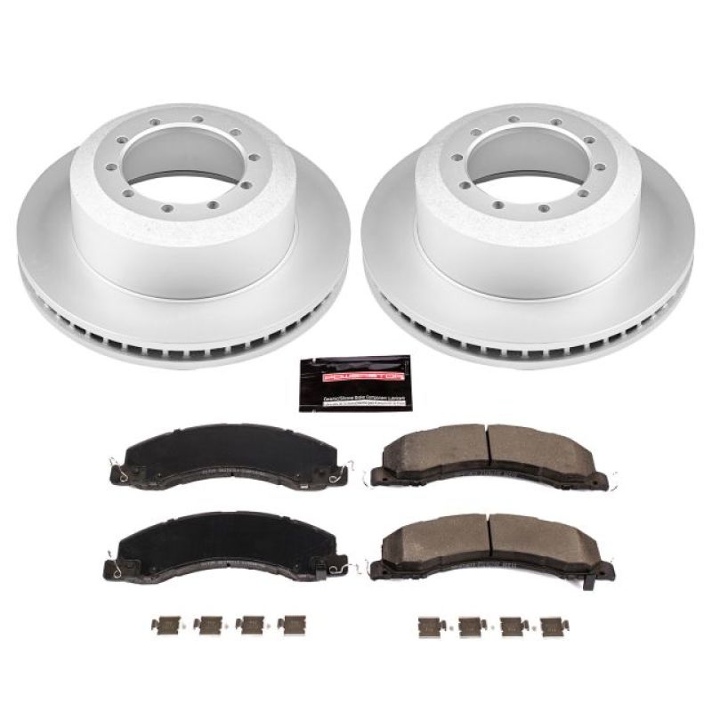 PSB Evolution Coated Rotor - Power Stop 11-12 Ram 5500 Rear Z17 Coated Brake Kit