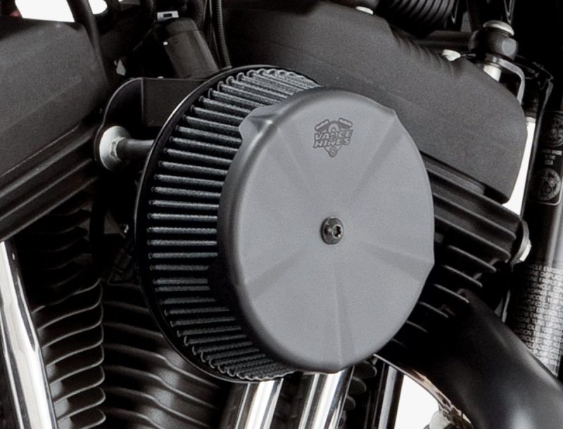 VAH Intake Covers - Vance & Hines Black Skullcap Intake Cover