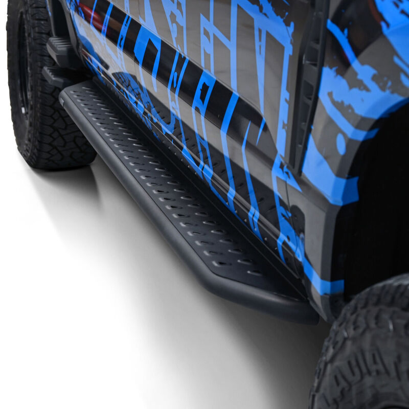 WES Running Boards - Outlaw - Westin 15-23 Ford F150 (SuperCrew) Outlaw Running Boards - Textured Black