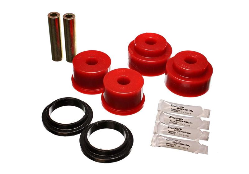 ES Cntrl Arm Bushings - Red - Energy Suspension 03-06 Toyota Corolla/Matrix Red Rear Axle Beam Bushings