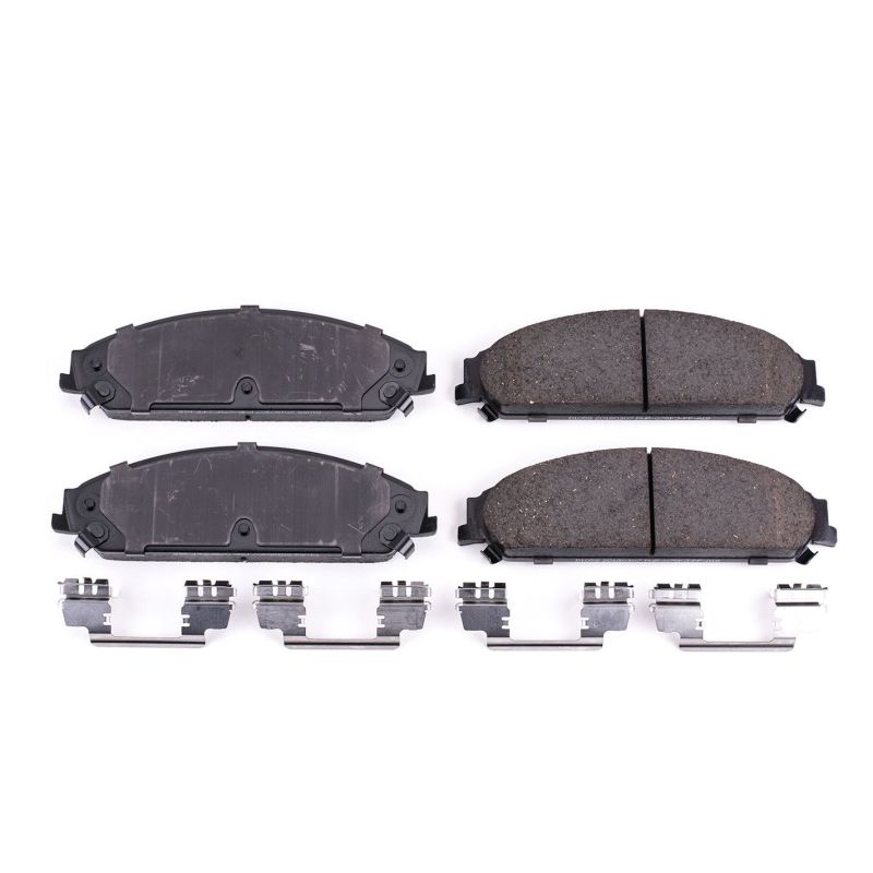 PSB Z17 Evolution Brake Pads - Power Stop 13-14 Chrysler 200 Front Z17 Evolution Ceramic Brake Pads w/Hardware