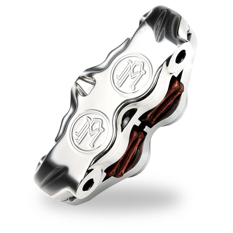PFM Brake Calipers - Performance Machine Caliper 125x4 Radial Left - Chrome