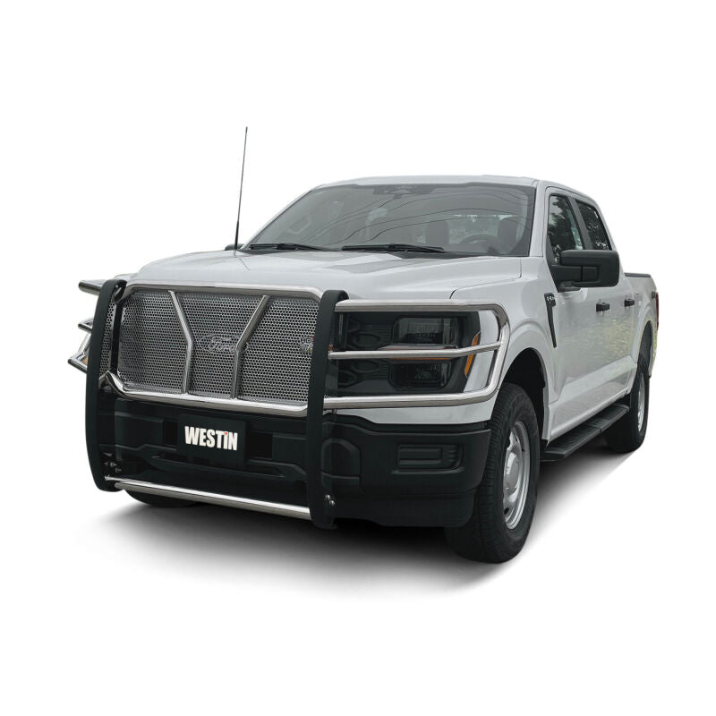 WES HDX Grille Guards - Westin 21-22 Ford F-150 (Excl. Raptor/Platinum) HDX Grille Guard - SS