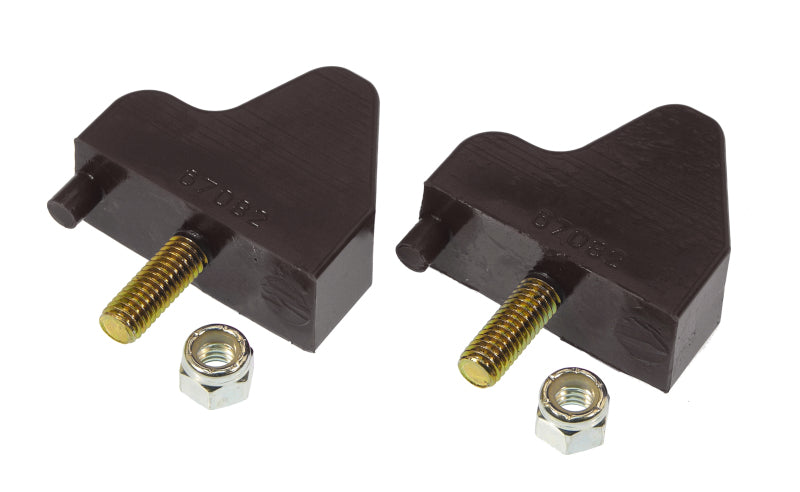 PRO Bump Stops - Blk - Prothane 70-81 Chevy Camaro Bump Stop Kit - Black