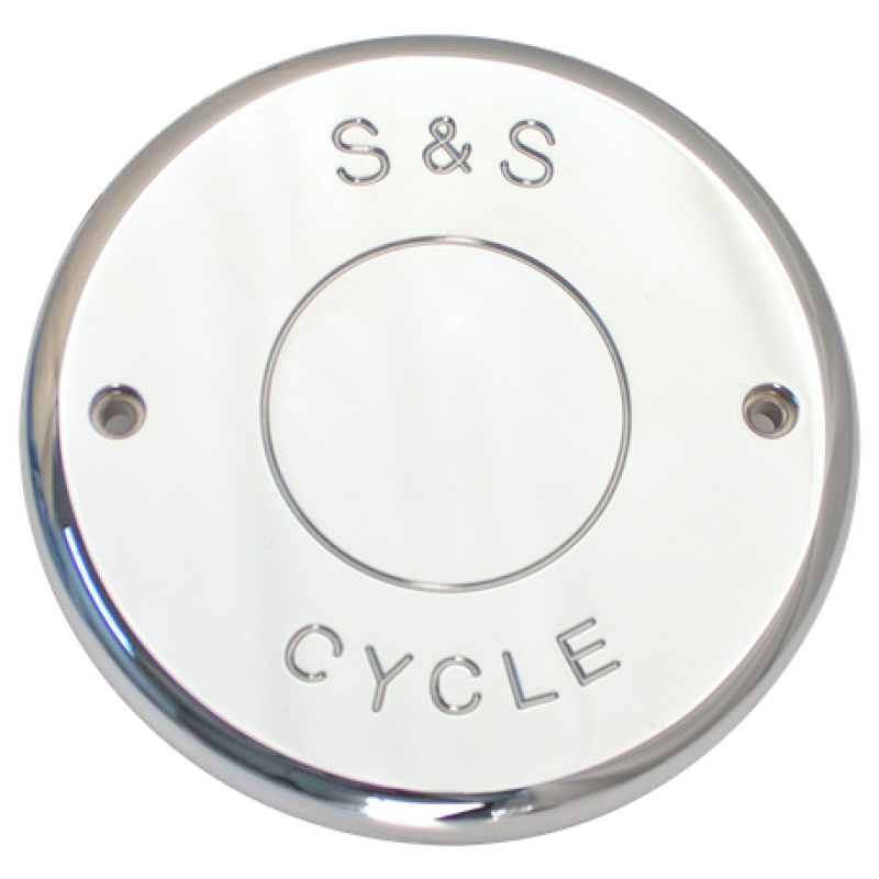 SSC Air Cleaner Kits - S&S Cycle 14-16 Indian Touring Models Nostalgic Chrome Billet Cover For S&S Air Cleaners