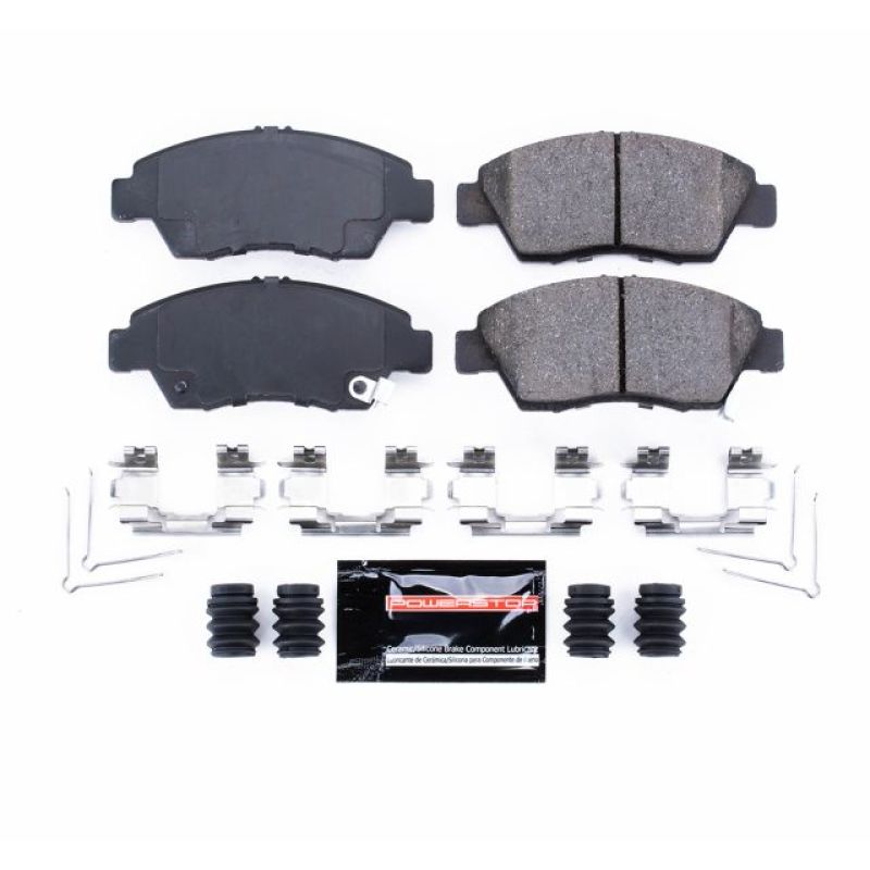 PSB Z23 Evolution Brake Pads - Power Stop 13-14 Acura ILX Front Z23 Evolution Sport Brake Pads w/Hardware
