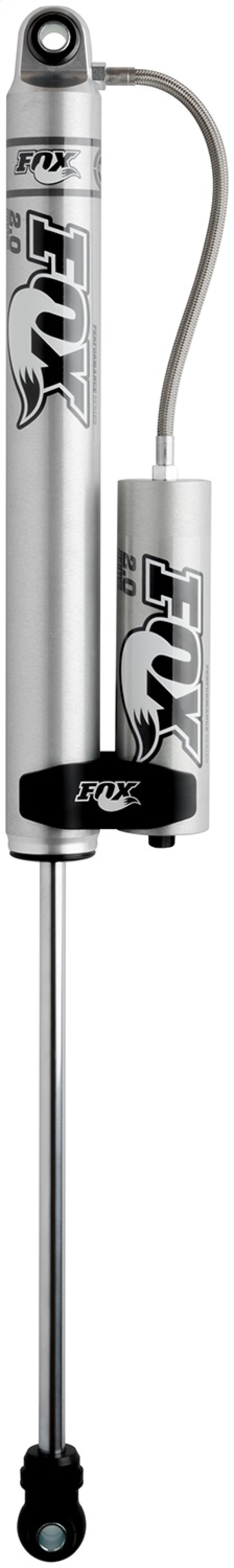 FOX 2.0 Perf Shock - Fox 99+ Chevy HD 2.0 Performance Series 14.1in. Smooth Body Remote Res. Rear Shock / 7-10in. Lift