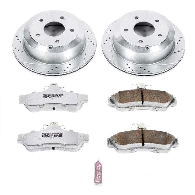 PSB Z26 Street Warrior Kit - Power Stop 05-06 Pontiac GTO Rear Z26 Street Warrior Brake Kit