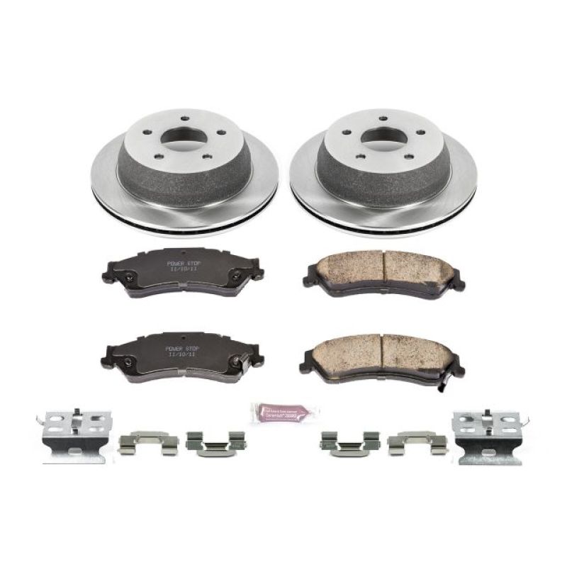 PSB Autospecialty Kit - Power Stop 98-05 Chevrolet Blazer Rear Autospecialty Brake Kit