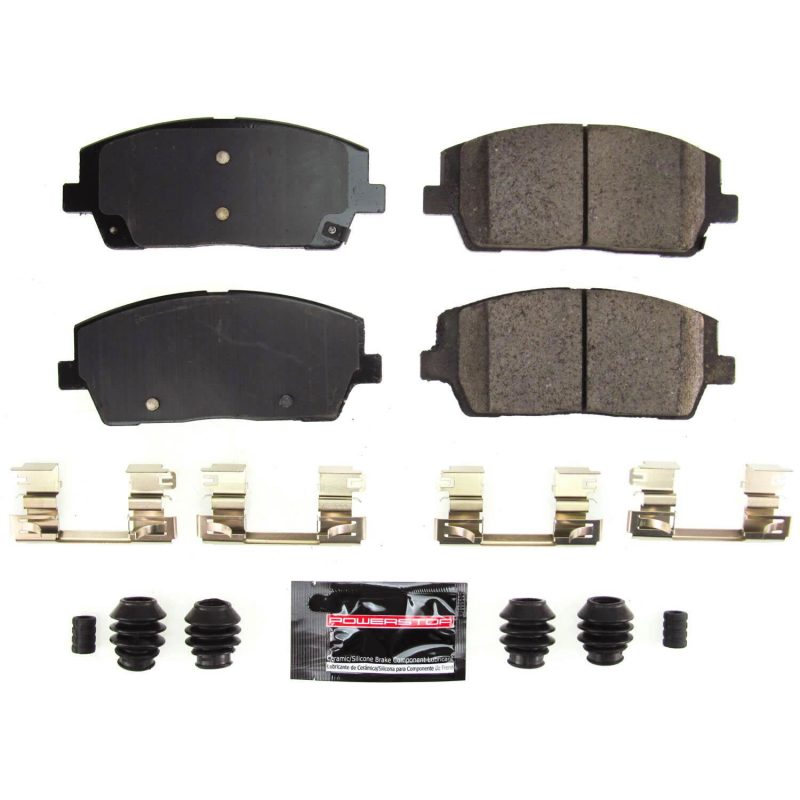 PSB Z23 Evolution Brake Pads - Power Stop 20-21 Hyundai Palisade Front Z23 Evolution Sport Brake Pads w/Hardware