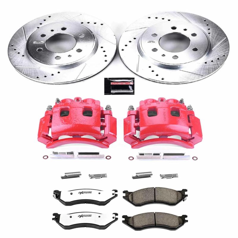 PSB Z36 Truck & Tow Kit - Power Stop 2009 Ford F-150 Front Z36 Truck & Tow Kit w/Cals