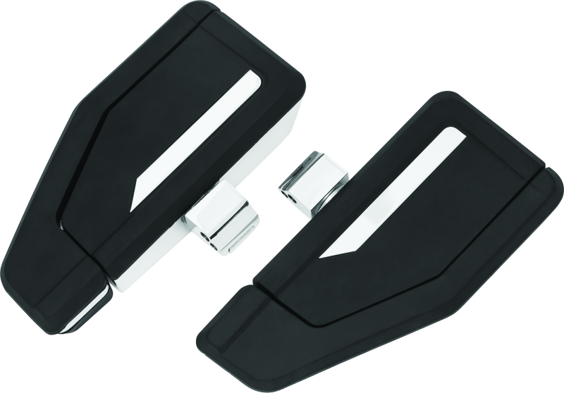 KUR Mini Boards - Kuryakyn Omni Transformer Passenger Flooboards Chrome