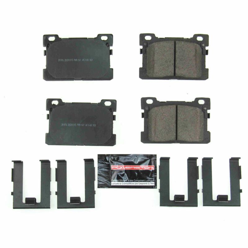 PSB Z23 Evolution Brake Pads - Power Stop 17-19 Genesis G90 Rear Z23 Evolution Sport Brake Pads w/Hardware