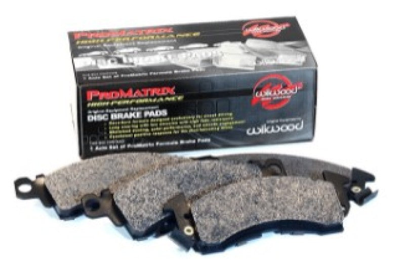 WIL Promatrix Brake Pads - Wilwood Pad Set Promatrix D1083