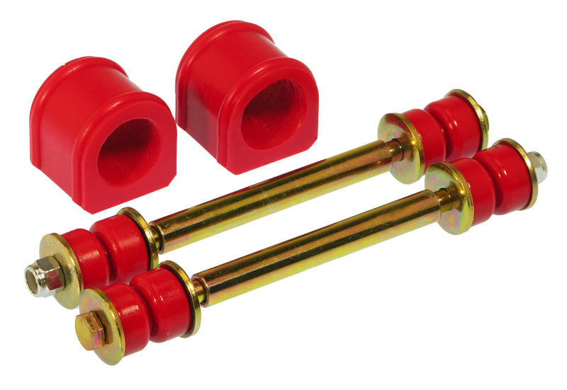 PRO Sway/End Link Bush - Red - Prothane 88-98 GM Full Size Front Sway Bar Bushings - 1 1/4in - Red