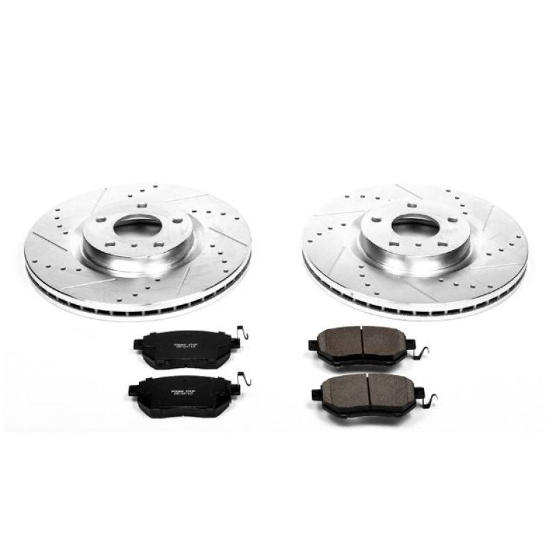 PSB Z23 Evolution Kit - Power Stop 07-08 Nissan Maxima Front Z23 Evolution Sport Brake Kit