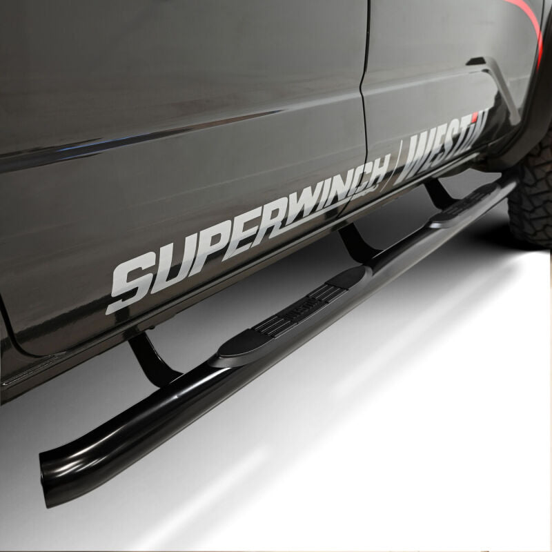 WES Nerf Bars - E-Series 3 - Westin 2024 Toyota Tacoma E-Series 3 Nerf Step Bars - Black
