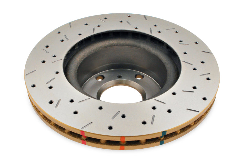 DBA 4000 Slot&Drill Rotors - DBA 04-12 Nissan Pathfinder Rear 4000 Series Drilled & Slotted Rotor