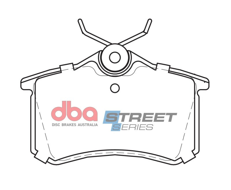 DBA Street Series Brake Pads - DBA 00-06 Audi TT Quattro FWD Street Series Rear Brake Pads