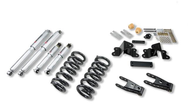BT Lower Kit w SP Shocks - Belltech LOWERING KIT WITH SP SHOCKS