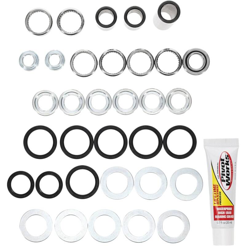 PIV Linkage Rebuild Kit - Pivot Works 2019 Sherco SC-R 125 Linkage Bearing Kit